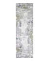 Bashian Capri Cp-b Runner Area Rug, 2'6 X 8' In Ivory/blue