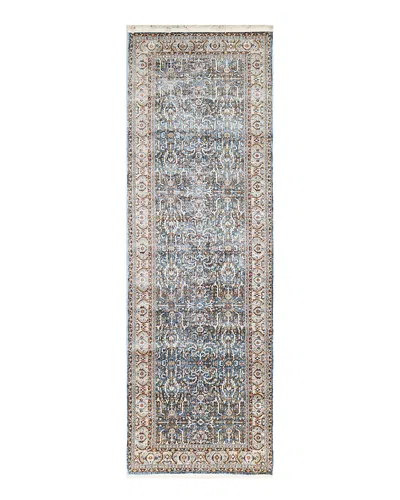 Bashian Century C192 Runner Area Rug, 2'6 X 8'6 In Blue