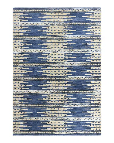 Bashian Chelsea S185-st281 Area Rug, 5' X 7'6 In Azure