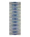 Bashian Chelsea S185-st281 Runner Area Rug, 2'6 X 8' In Azure