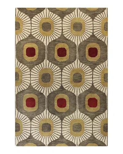 Bashian Chelsea St103 Area Rug, 3'6 X 5'6 In Mocha