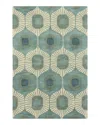 Bashian Chelsea St103 Area Rug, 7'6 X 9'6 In Aqua