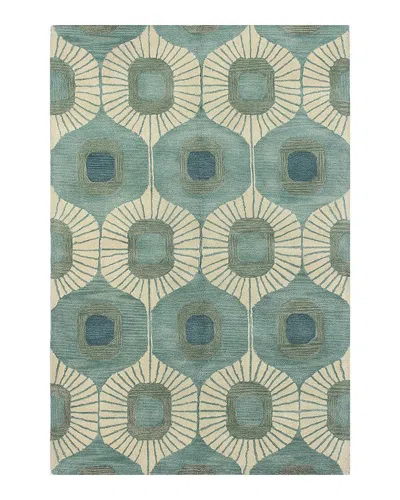 Bashian Chelsea St103 Area Rug, 7'6 X 9'6 In Aqua