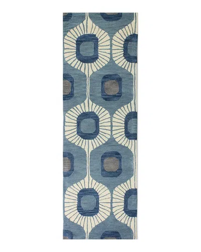 Bashian Chelsea St103 Runner Rug, 2'6 X 8' In Light Blue