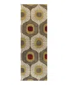 Bashian Chelsea St103 Runner Rug, 2'6 X 8' In Mocha