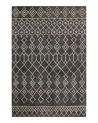 Bashian Chelsea St258 Area Rug, 7'6 X 9'6 In Charcoal