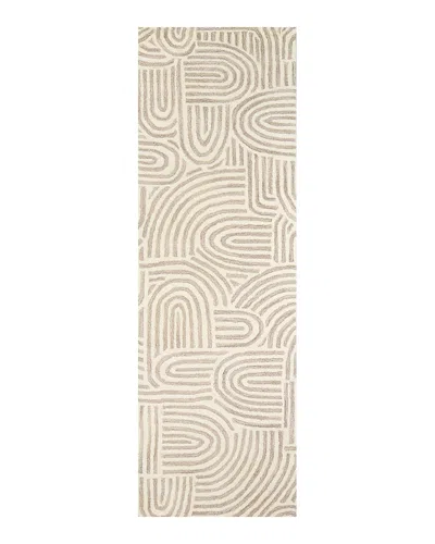 Bashian Chelsea St283 Runner Area Rug, 2'6 X 8' In Beige