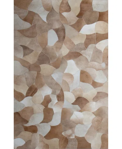 BASHIAN COWHIDE H7 4'X6' AREA RUG