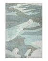 Bashian Luminous Area Rug, 5' X 7'6 In Aqua