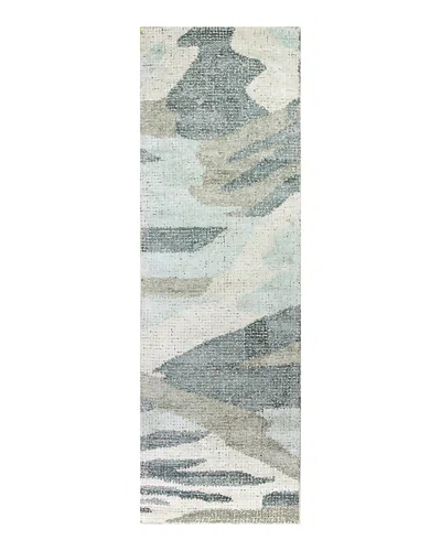 Bashian Luminous Runner Area Rug, 2'6 X 8' In Aqua