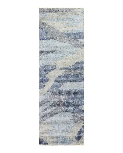 Bashian Luminous Runner Area Rug, 2'6 X 8' In Blue