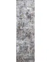 Bashian Montrose Mt503 2'6"x8' Runner Area Rug In Gray