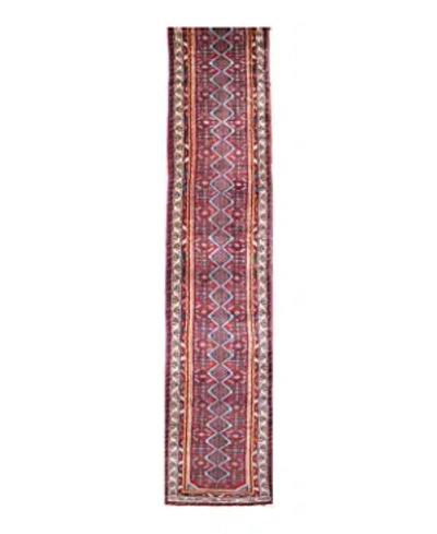 Bashian One Of A Kind Angellas Runner Area Rug, 2'6 X 16' In Red