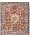 Bashian One Of A Kind Baktiary Area Rug, 5'10 X 6'7 In Rust