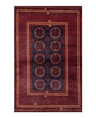 Bashian One Of A Kind Fine Beshir Area Rug, 3'4 X 5'1 In Red