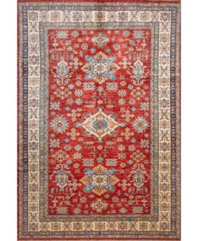 Bashian One Of A Kind Fine Kazak 640371 Rug Collection In Brown
