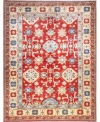 Bashian One Of A Kind Fine Kazak 640372 Rug Collection In Brown