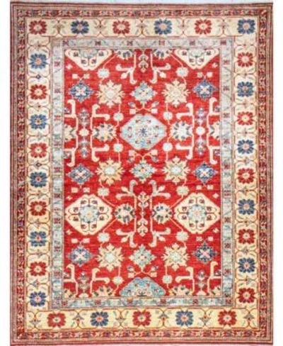Bashian One Of A Kind Fine Kazak 640372 Rug Collection In Brown