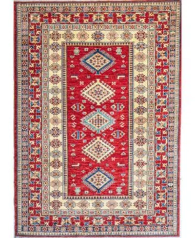 Bashian One Of A Kind Fine Kazak 640381 Rug Collection In Brown