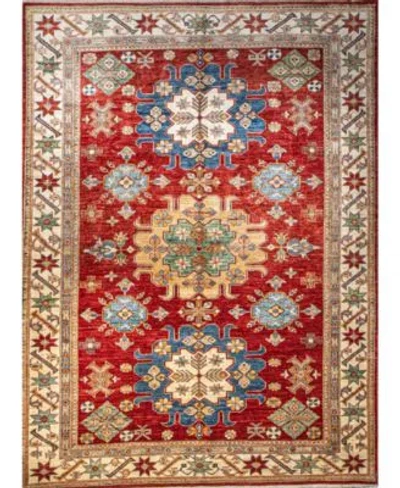 Bashian One Of A Kind Fine Kazak 640460 Rug Collection In Brown