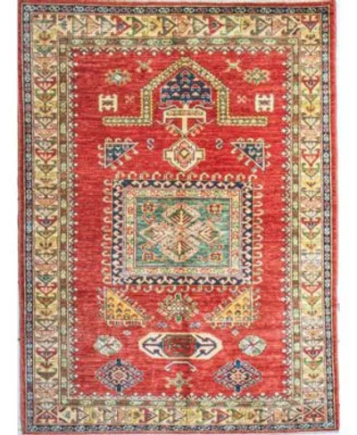Bashian One Of A Kind Fine Kazak 640461 Rug Collection In Brown