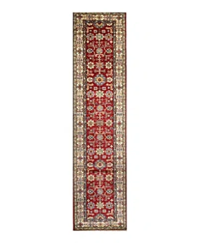 Bashian One Of A Kind Fine Kazak Runner Area Rug, 2'9 X 11'4 In Red