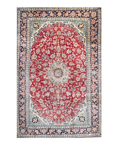 Bashian One Of A Kind Ispahan Area Rug, 8' X 12'2 In Red