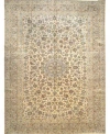 Bashian One Of A Kind Kashan 621438 Rug Collection In White