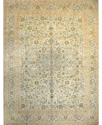 Bashian One Of A Kind Kashan 625490 Rug Collection In Gray