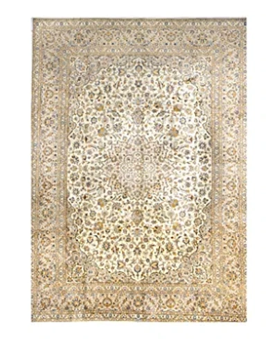 Bashian One Of A Kind Kashan Area Rug, 9'10 X 13'3 In Ivory