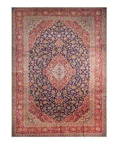 Bashian One Of A Kind Kashan Area Rug, 9'7 X 13'3 In Red