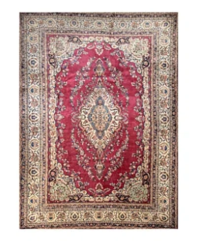 Bashian One Of A Kind Kazvin Area Rug, 8'10 X 12' In Red