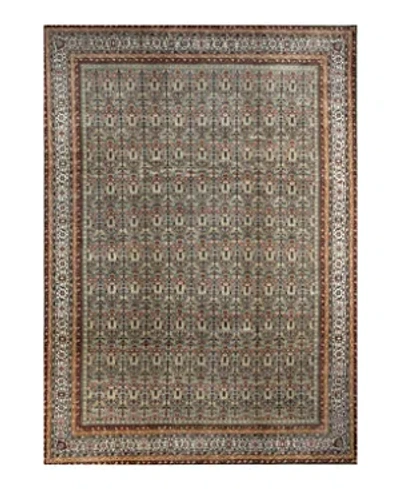 Bashian One Of A Kind Multan Area Rug, 10' X 13'10 In Green