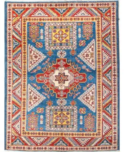 Bashian One Of A Kind Pak Kazak 640476 Rug Collection In Blue