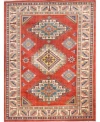 Bashian One Of A Kind Pak Kazak 640494 Rug Collection In Brown