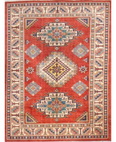 Bashian One Of A Kind Pak Kazak 640494 Rug Collection In Brown
