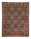 Bashian One Of A Kind Persian Afshar Area Rug, 6' X 9' In Rust/orange