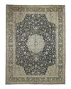 Bashian One Of A Kind Persian Kerman Area Rug, 9'10 X 13'1 In Dark/blue