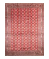 Bashian One Of A Kind Royal Bukara Area Rug, 10'2 X 14' In Red