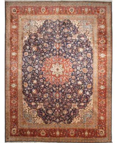 Bashian One Of A Kind Sarouk 611046 Rug Collection In Blue