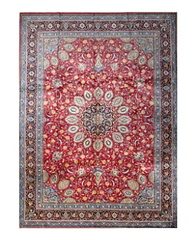Bashian One Of A Kind Sarouk Area Rug, 9'7 X 12'10 In Red
