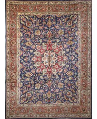 Bashian One Of A Kind Tabriz 626132 Rug Collection In Blue