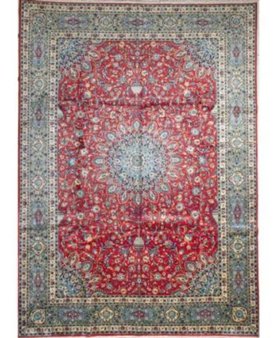 Bashian One Of A Kind Yezd 626262 Rug Collection In Red