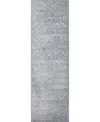 Bashian Parlin Ash314 2'6"x8' Runner Area Rug
