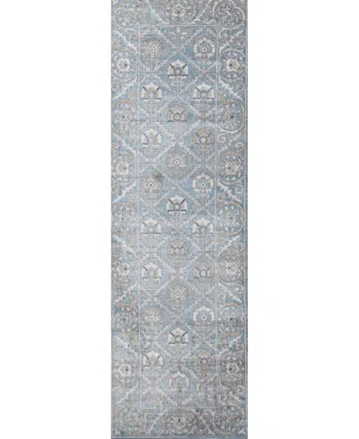 Bashian Parlin Ash314 2'6"x8' Runner Area Rug
