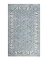 Bashian Rugs Bashian Artifact Delphi Denim Wool Area Rug In Blue