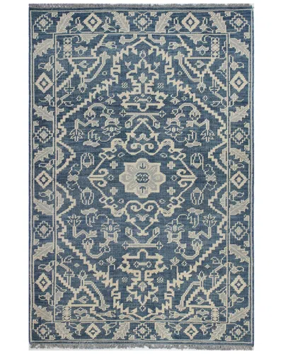 Bashian Rugs Bashian Artifact Palmyra Wool Area Rug In Blue