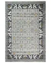 Bashian Rugs Bashian Artifact Transitional Wool Rug In Grey