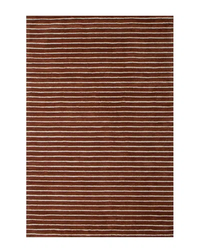 Bashian Rugs Bashian Contempo Brentwood Wool Area Rug In Brown
