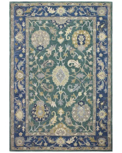 Bashian Rugs Bashian Elyse Transitional Wool Rug In Green